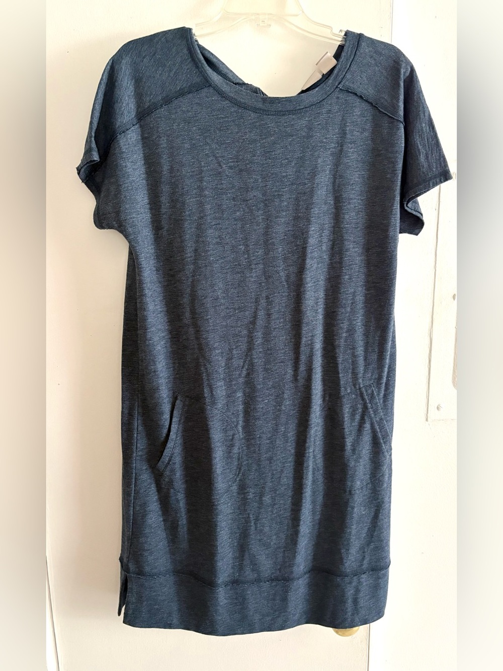 Chico's Zenegy Blue Pullover Shift Dress